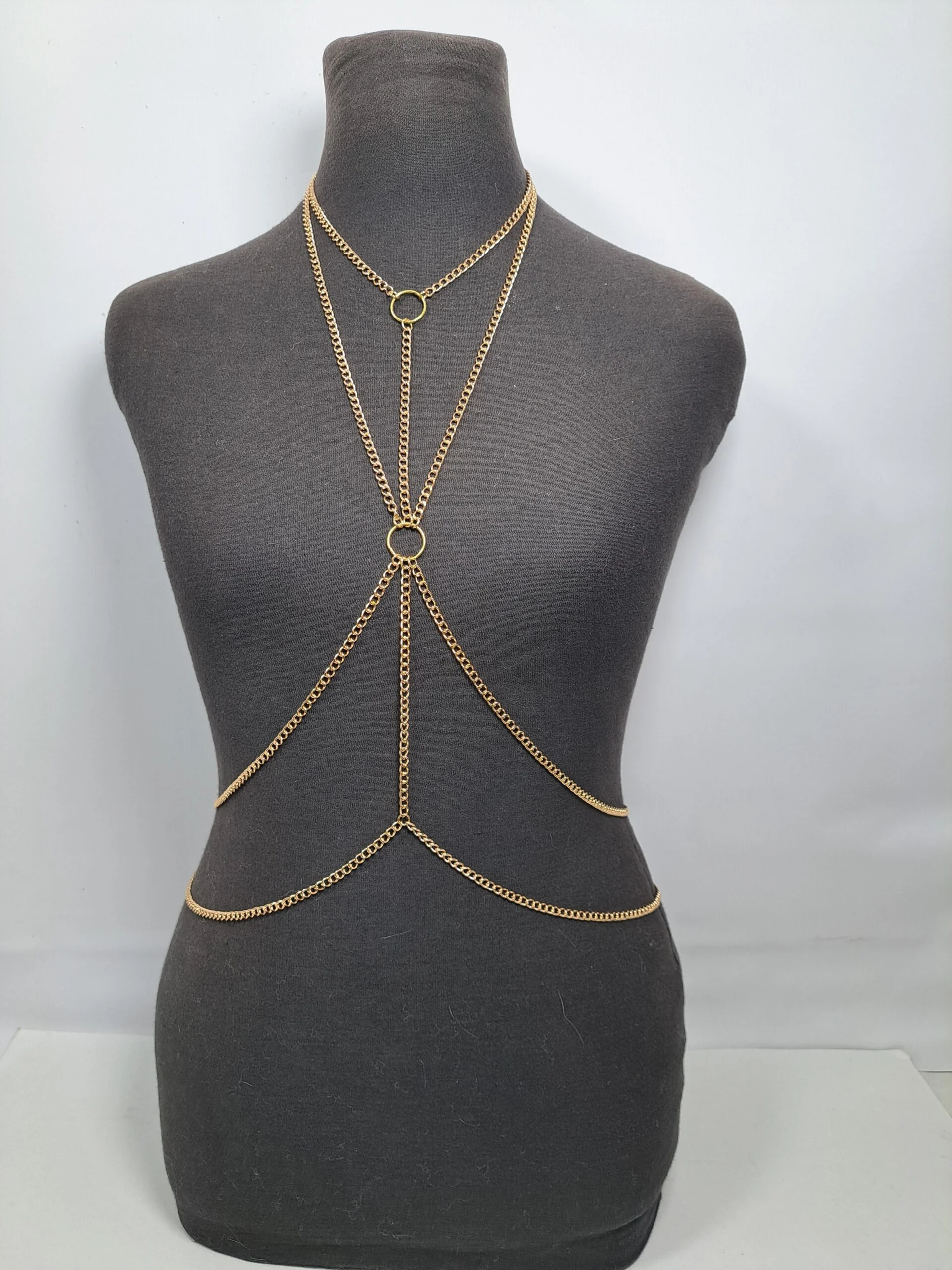Body chain Dorado Arnés Gross Chains