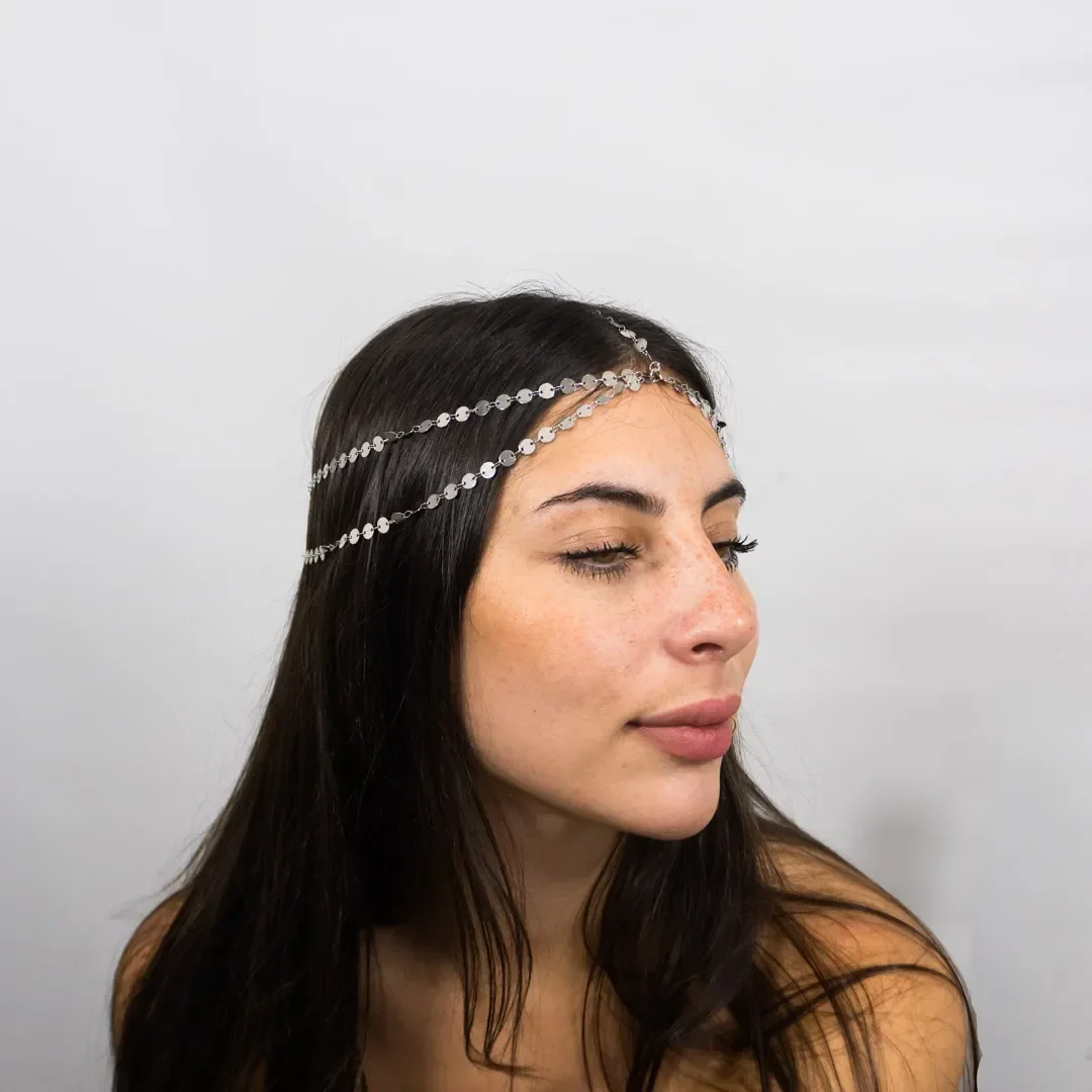 Head chain plateada (2)